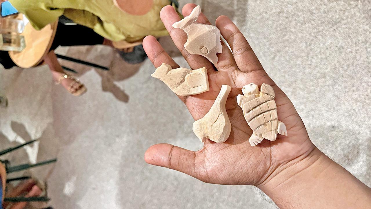 A few of the crafted works