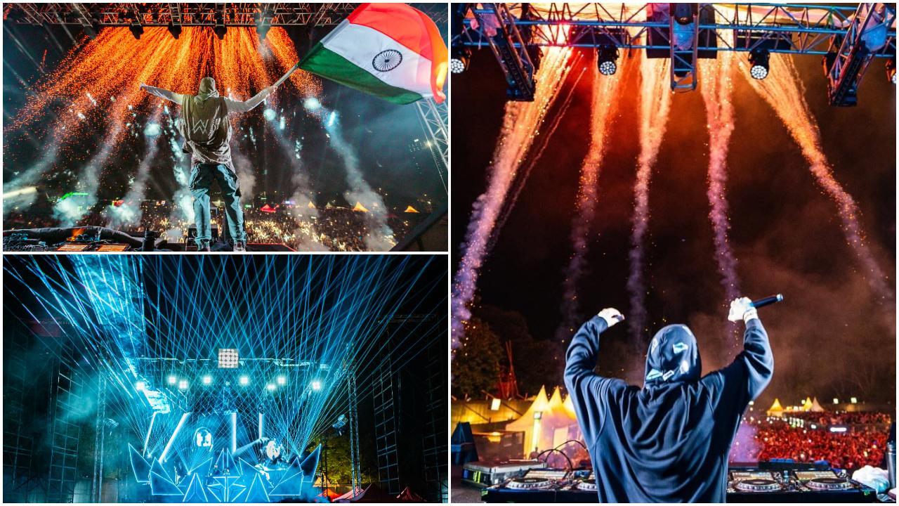 PICS: Highlights from DJ Alan Walker's India tour as it concludes in Jaipur
