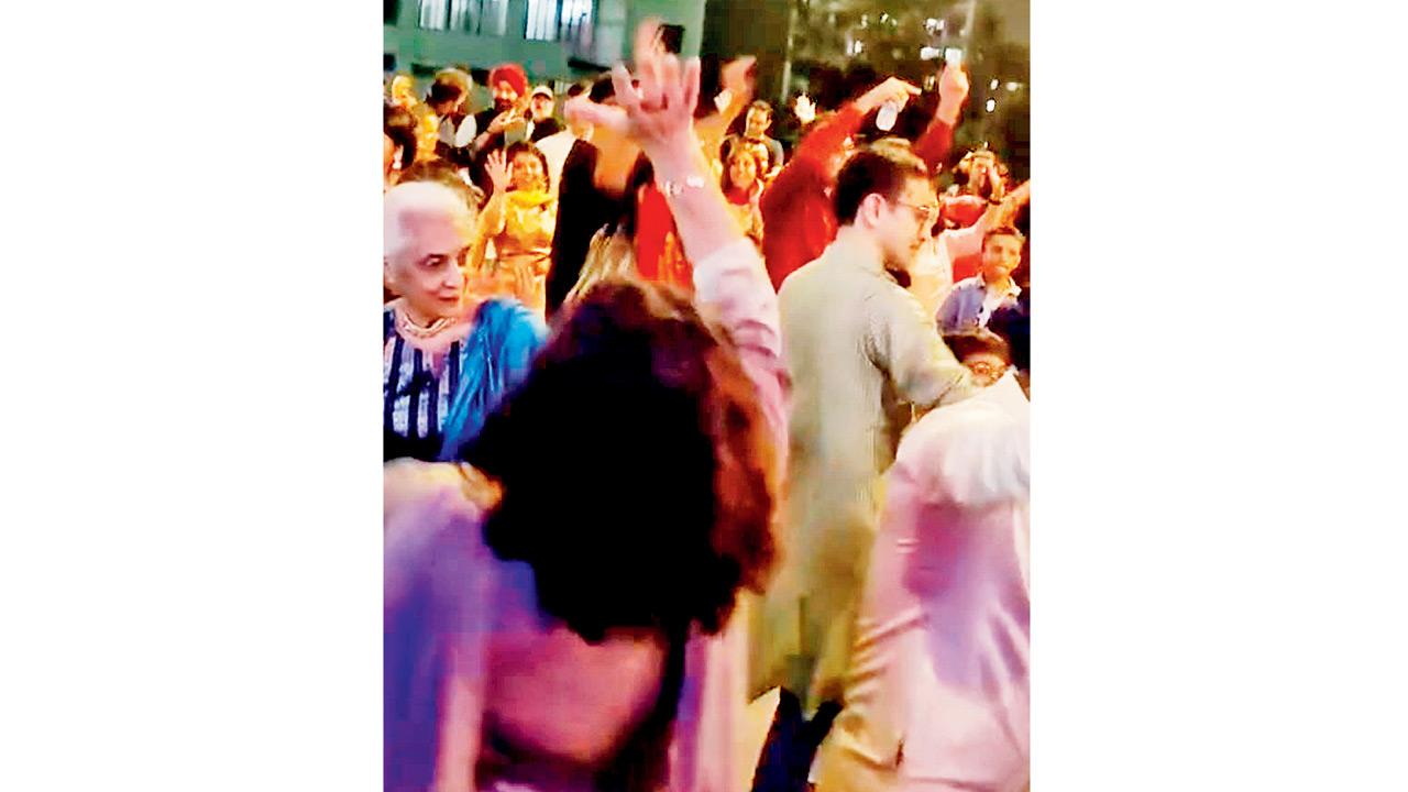 A community performance of  Bhangra. Pics Courtesy/Ritu Uppal