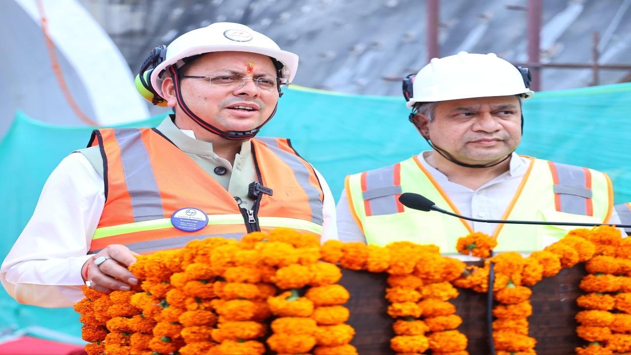 IN PHOTOS: Vaishnaw witnesses breakthrough of country`s longest rail tunnel
