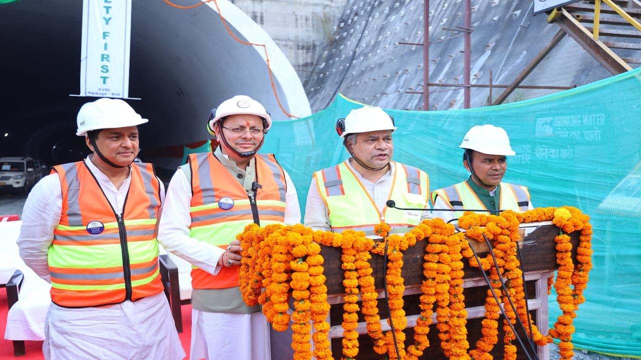 The 14.57-km-long tunnel no 8 between Devprayag and Janasu is part of the ambitious 125-km Rishikesh-Karnaprayag Broad Gauge Rail Link Project in Uttarakhand