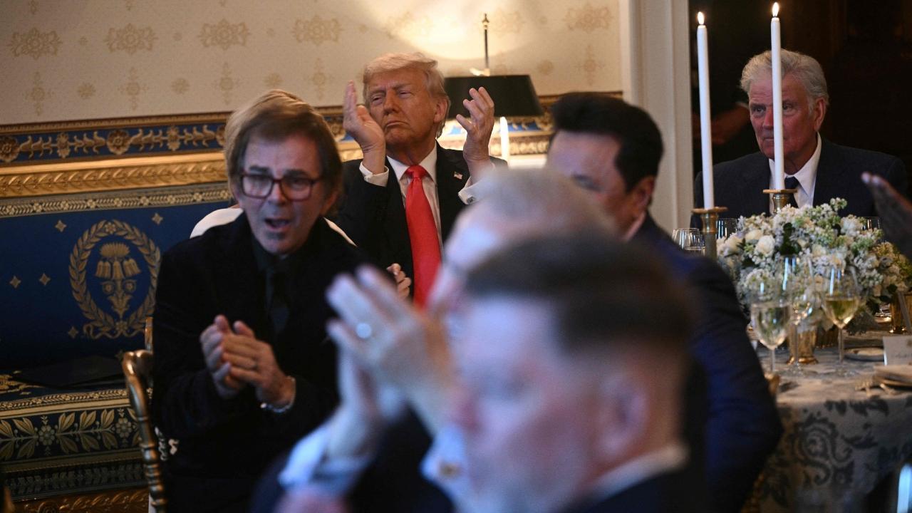 He also expressed solidarity with persecuted Christians around the world. 