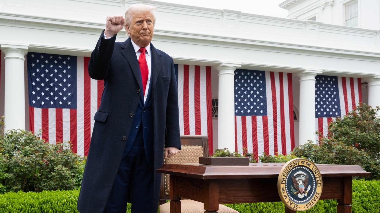 He went on to explain why the reciprocal tariffs are not as highly feared. 