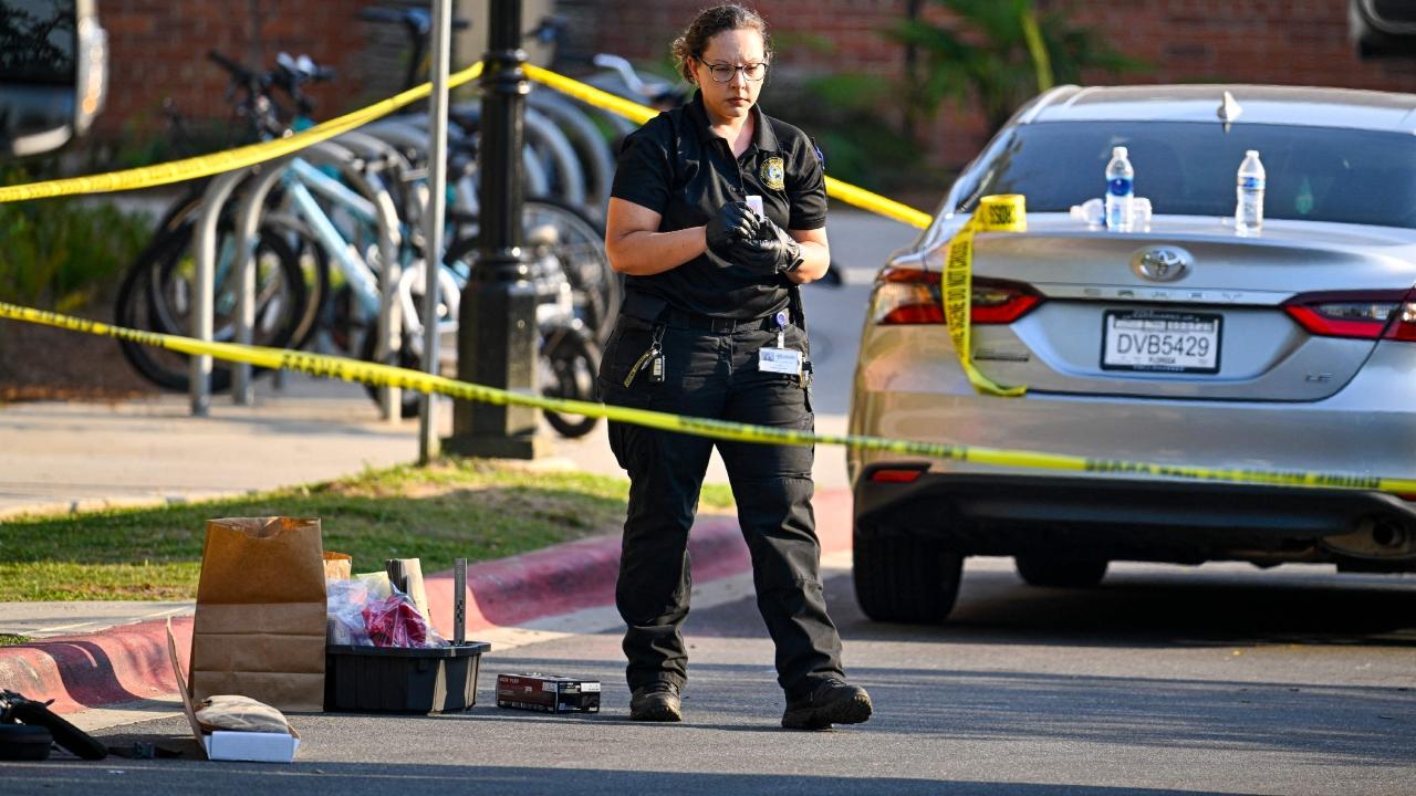 The shooting occurred near the university's student union when a 20-year-old opened fire on students