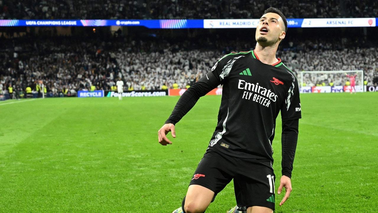 Arsenal oust holders Real Madrid to reach Champions League semis