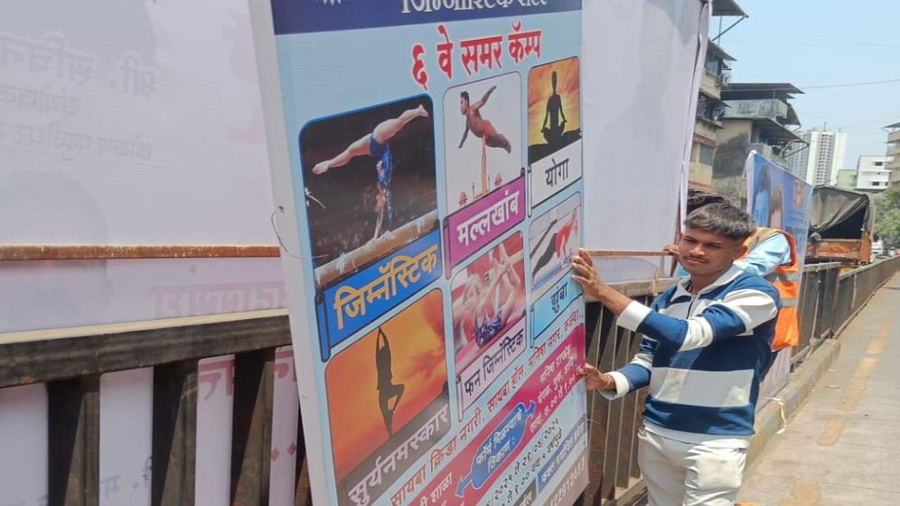 The campaign has been initiated as posters and hoardings in the city have been defacing the city