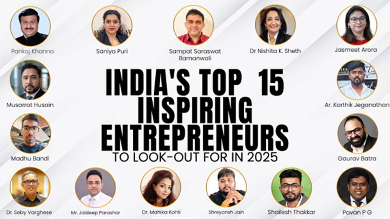 India's Inspiring Entrepreneurs to Look Out For in 2025
