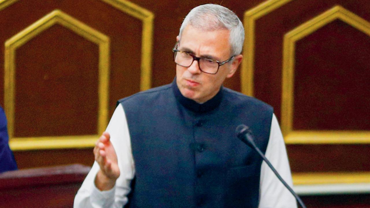 Chief Minister Omar Abdullah