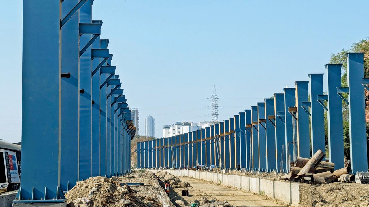 The new Jogeshwari Terminus, scheduled to open later this year
