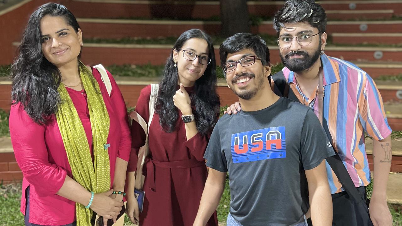 When Juhu Reads started in May 2023 -- the first in Mumbai at the time, Diya Sengupta started it with her former co-curator Rachna Malhotra, for the love of books, but didn't think she would get to 100 sessions over time. Today, she and her co-curators Shristhi Khanna, Prashant Pundir and Shishir Bangera have reached the milestone after a rollercoaster ride that has seen number of readers increasing and decreasing but through it all, they have always conducted the session even if it is one person but have had as many as 60 people come together to read silently