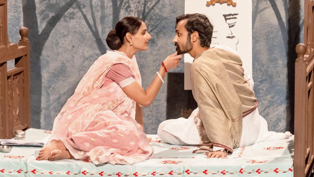 A moment from the play, Kadambari. PIC COURTESY/MEGHNA ROY CHOUDHURY