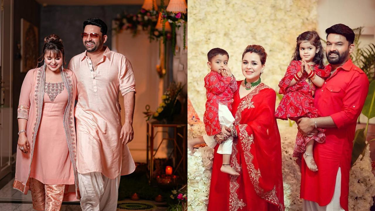Kapil Sharma's sweet family pictures