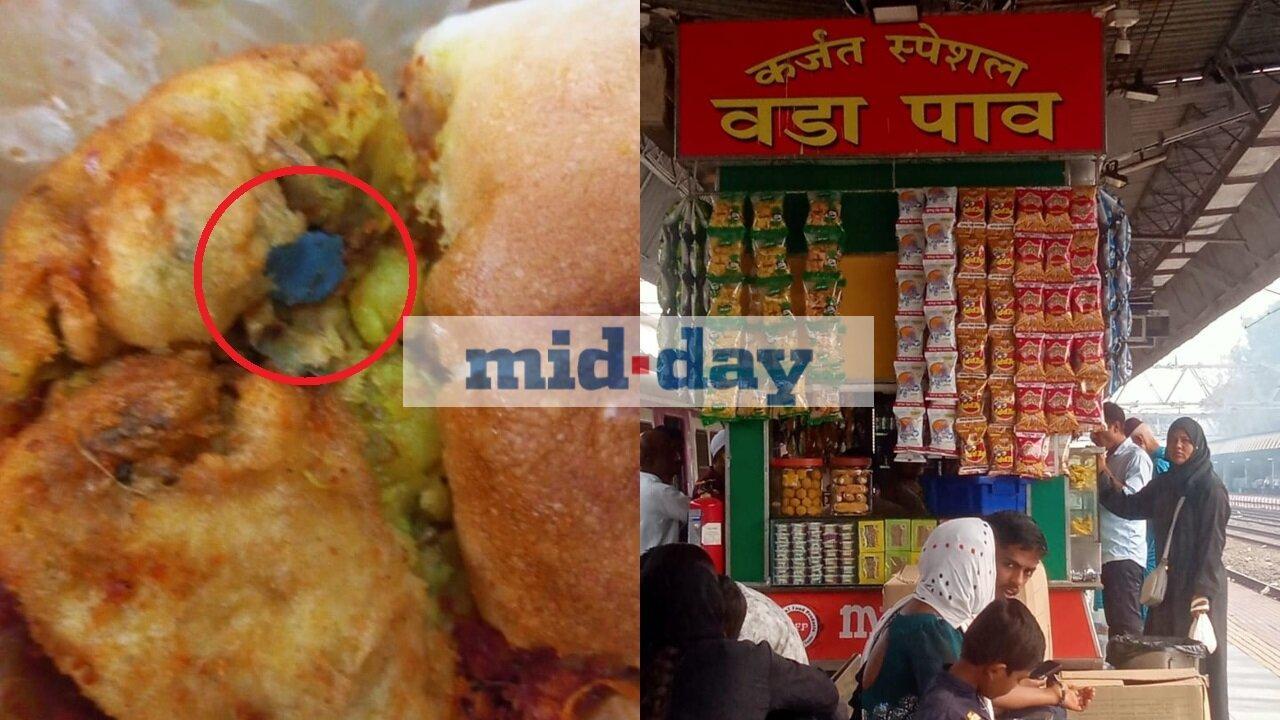 CR shuts down stall at Karjat station after commuter finds 'soap' in vada pav