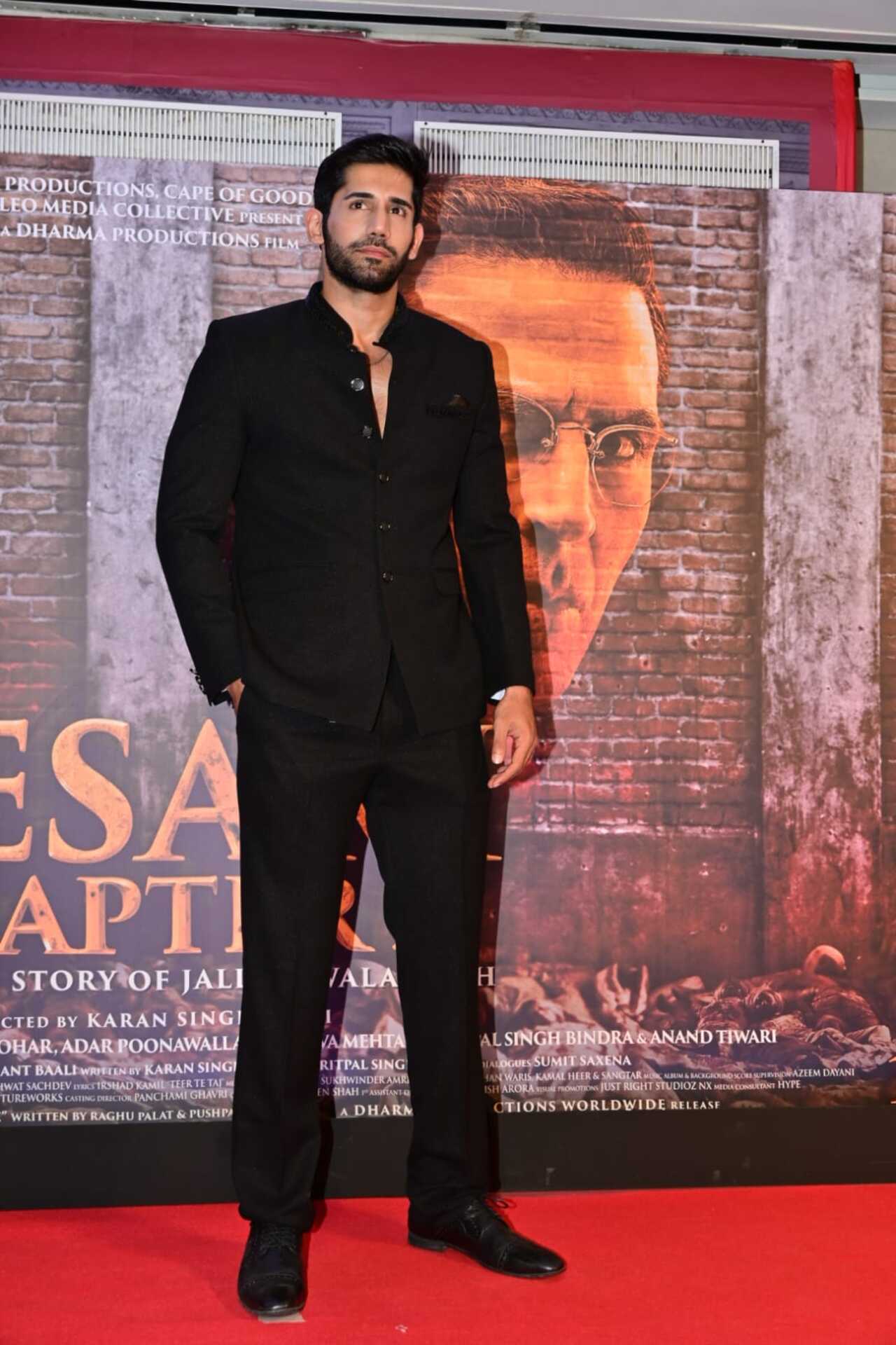 Varun Sood was also present at the screening of Kesari 2