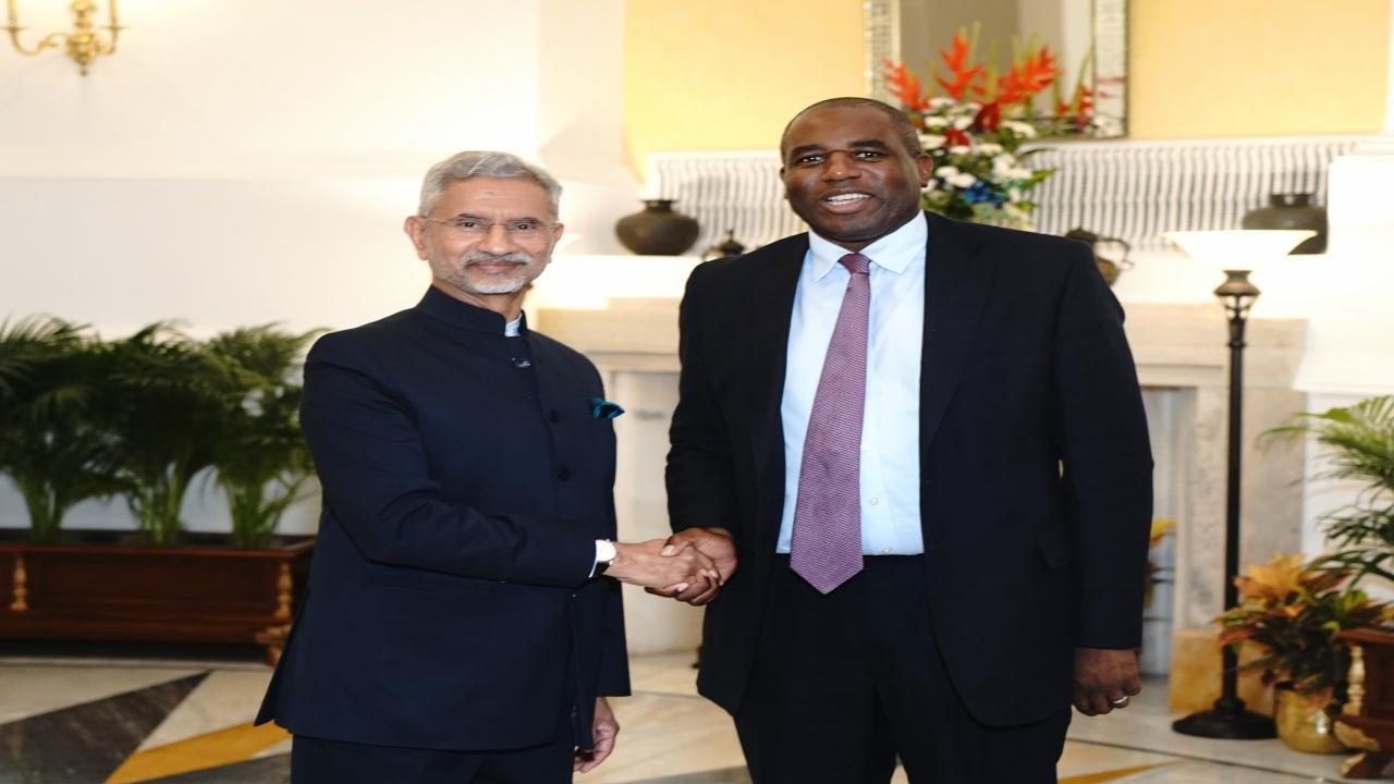 UK Foreign Secy Lammy, EAM Jaishankar discuss terror attack in J-K