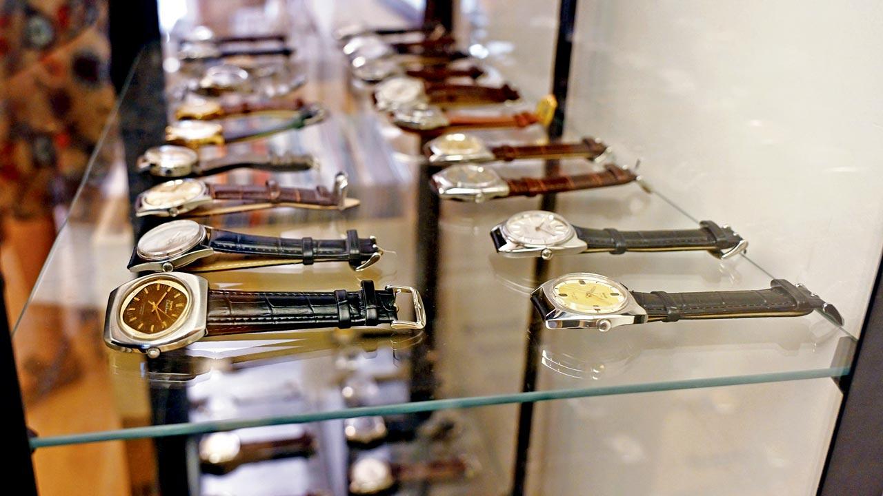 One can now even browse through  a vintage watch collection