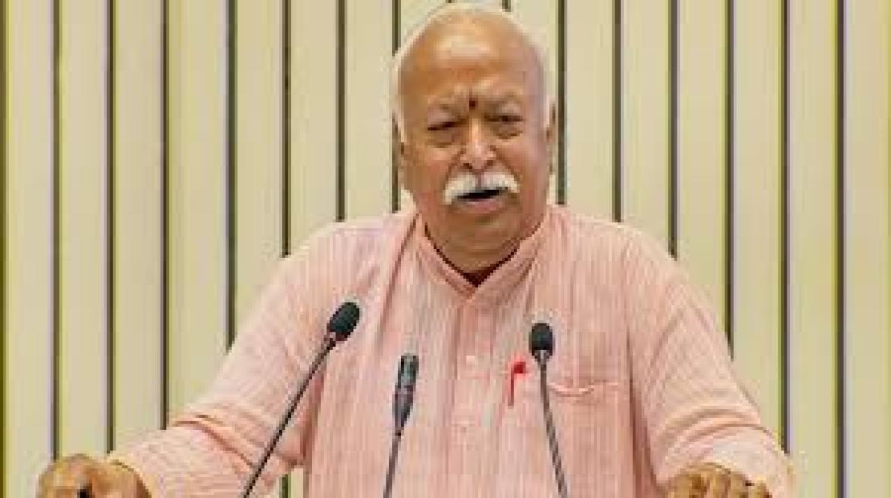 “Spend 1 hour on self-growth, 23 hours for society”: RSS chief on Sangh’s vision