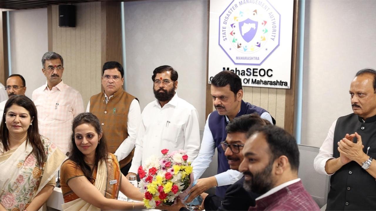 Mumbai: Maharashtra launches State Emergency Operations Center at Mantralaya
