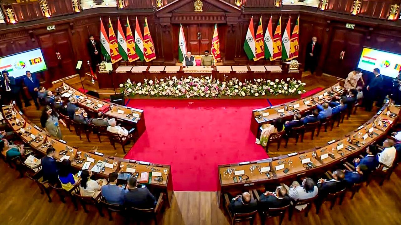 PM Modi and President Dissanayake also virtually inaugurated the Sampur solar power project