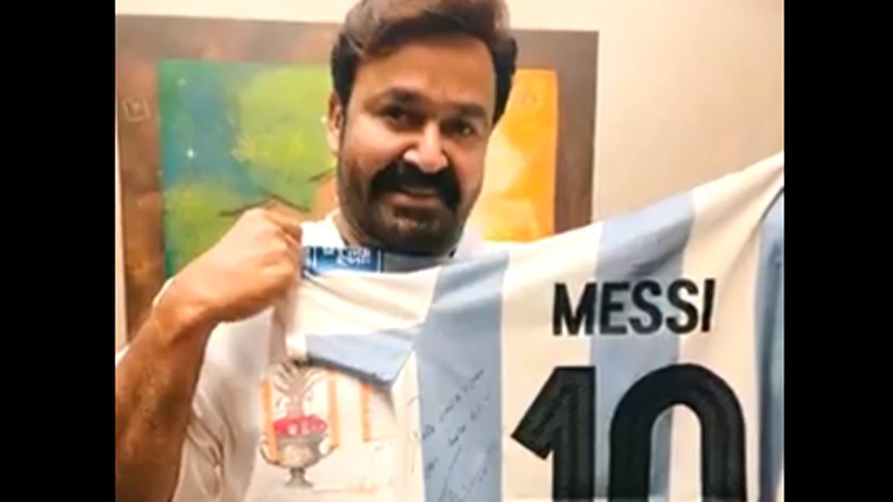'My heart skipped a beat': Mohanlal receives an unforgettable gift from Lionel M
