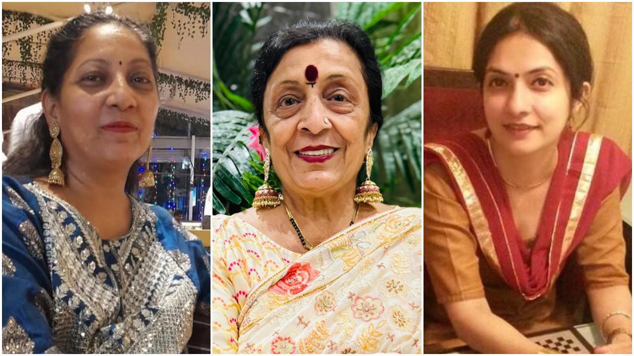 While Devyani Kothari is excited to always try out something new, Apeksha has found her love for poetry, and Mamta loves cooking. Photo Courtesy: Special Arrangement 