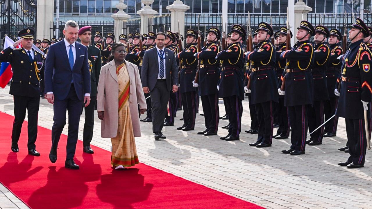 Earlier, President Murmu held a meeting with her Slovakian counterpart, Peter Pellegrini, in Bratislava. The two leaders reviewed various facets of bilateral ties and agreed to work towards strengthening the bilateral ties across various sectors
