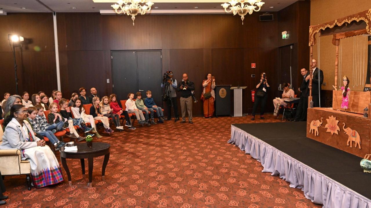 She further emphasised India's inclusive growth, ensuring benefits for all sections of society.