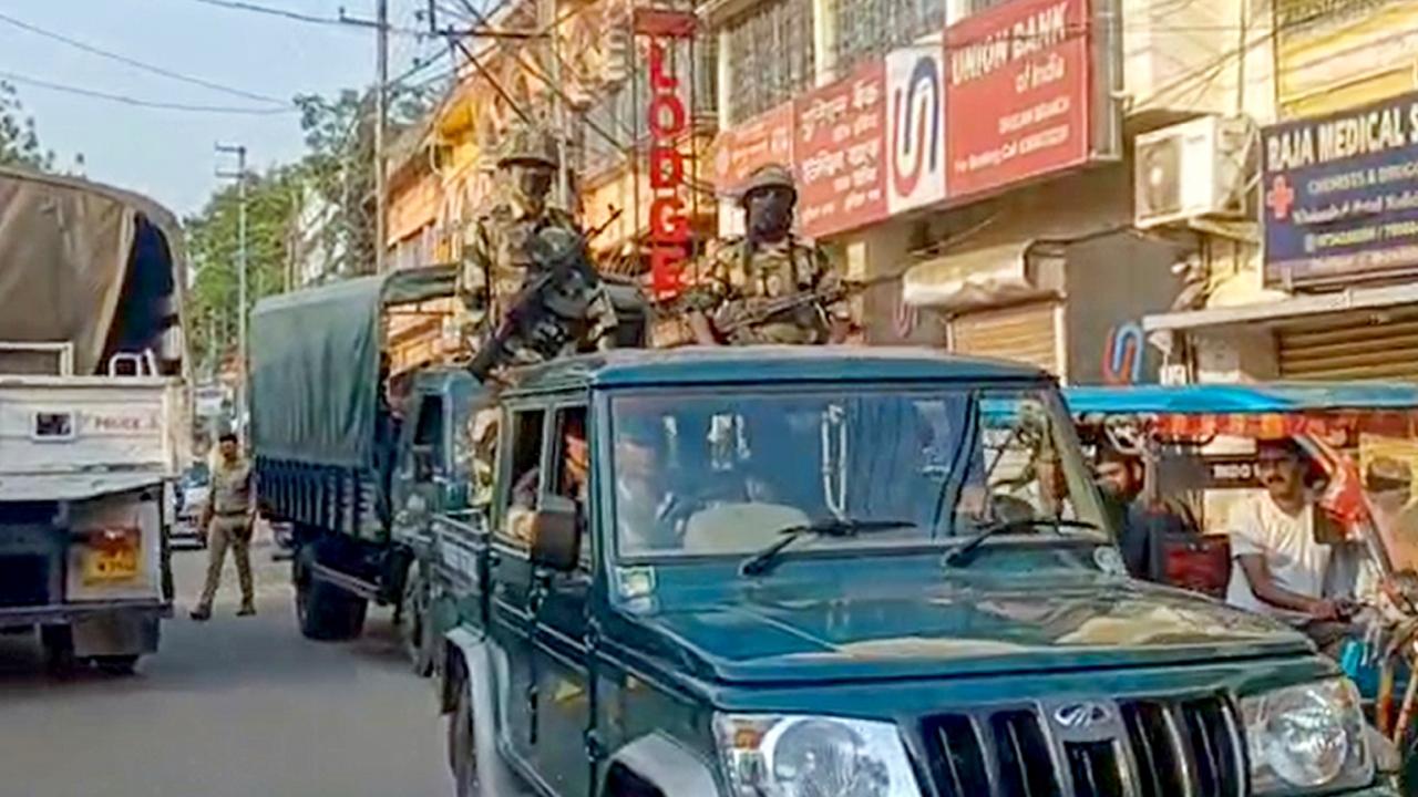 Security personnel, including BSF and CRPF, have been deployed in the area, and authorities have stated that the situation is now under control