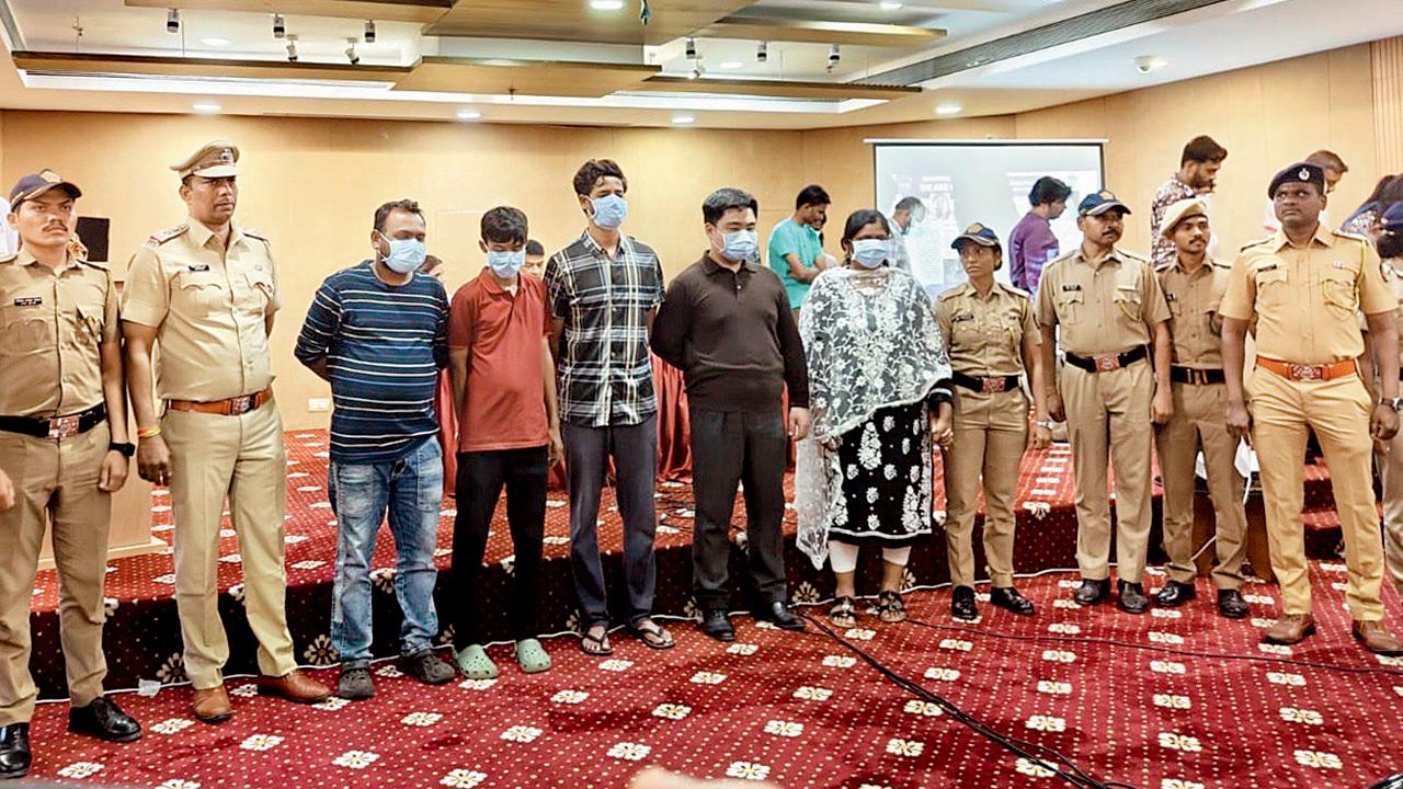 The accused in Mumbai police custody