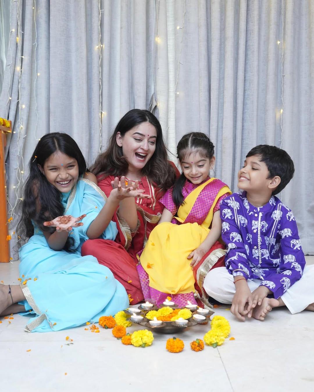 Mahhi Vij and her husband Jay Bhanushali took responsibility for raising their caretakers' two kids (Khushi and Rajveer). Although they consider them like their own children, they have not legally adopted them. The couple are also parents to a daughter named Tara, born in August 2019
