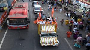 IN PHOTOS: Hindu groups take part in Ram Navami 2025 chariot procession