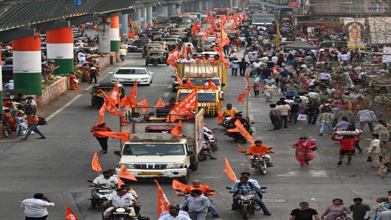 An officer said security will be stepped up in areas that had witnessed communal tensions last year during the processions. The police will also deploy drones for surveillance in sensitive zones