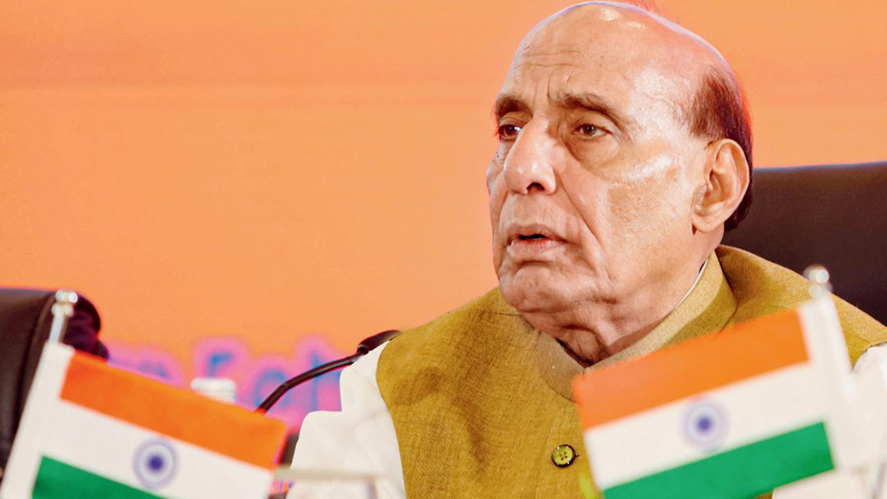 Defence Minister Rajnath Singh