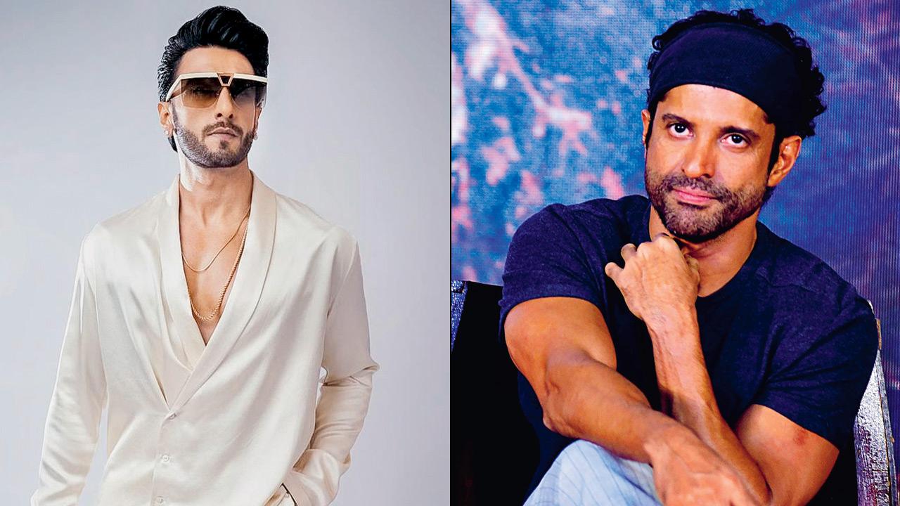 Ranveer Singh and Farhan Akhtar