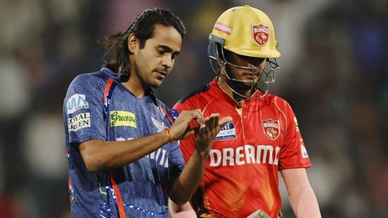 LSG leg-spinner Rathi fined for ‘letter-writing’ send-off v PBKS