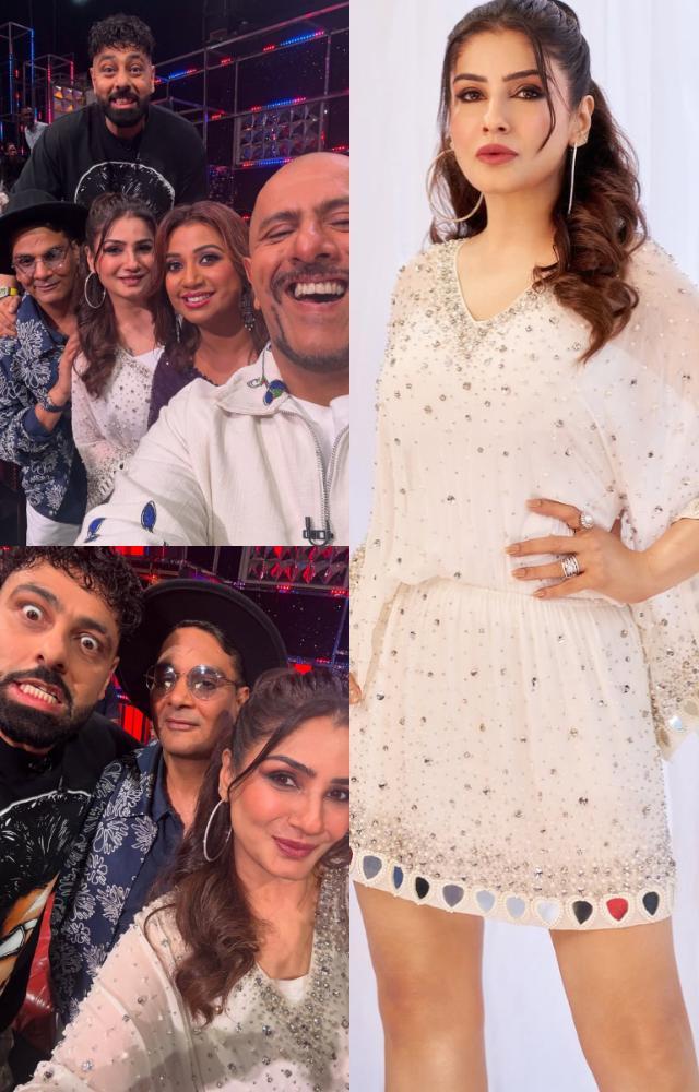Raveena Tandon shares fun BTS from Indian Idol set