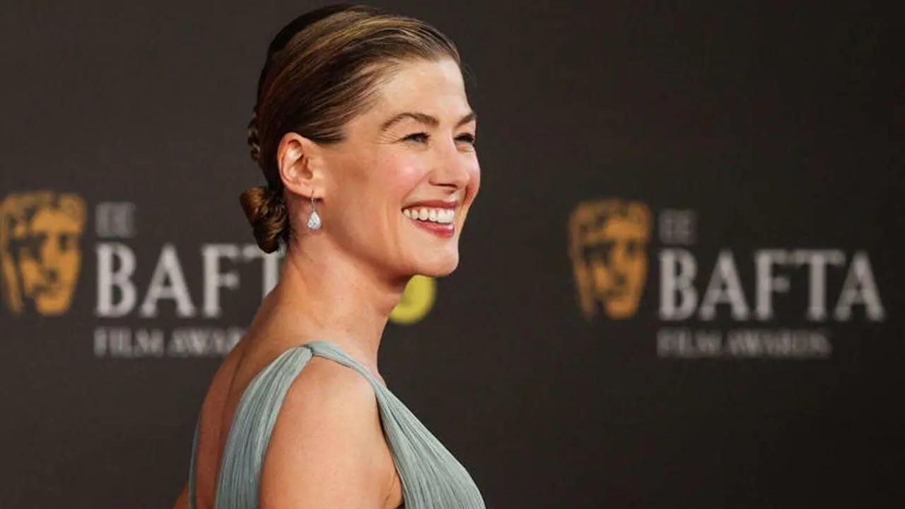 What was Rosamund Pike worried about while filming for ‘Die Another Day'?