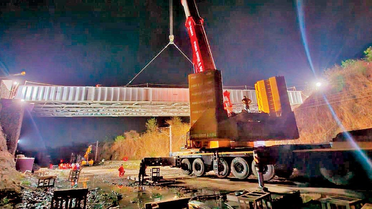 Rtd army officer, kin elated after Morbe dam road overbridge girders launched