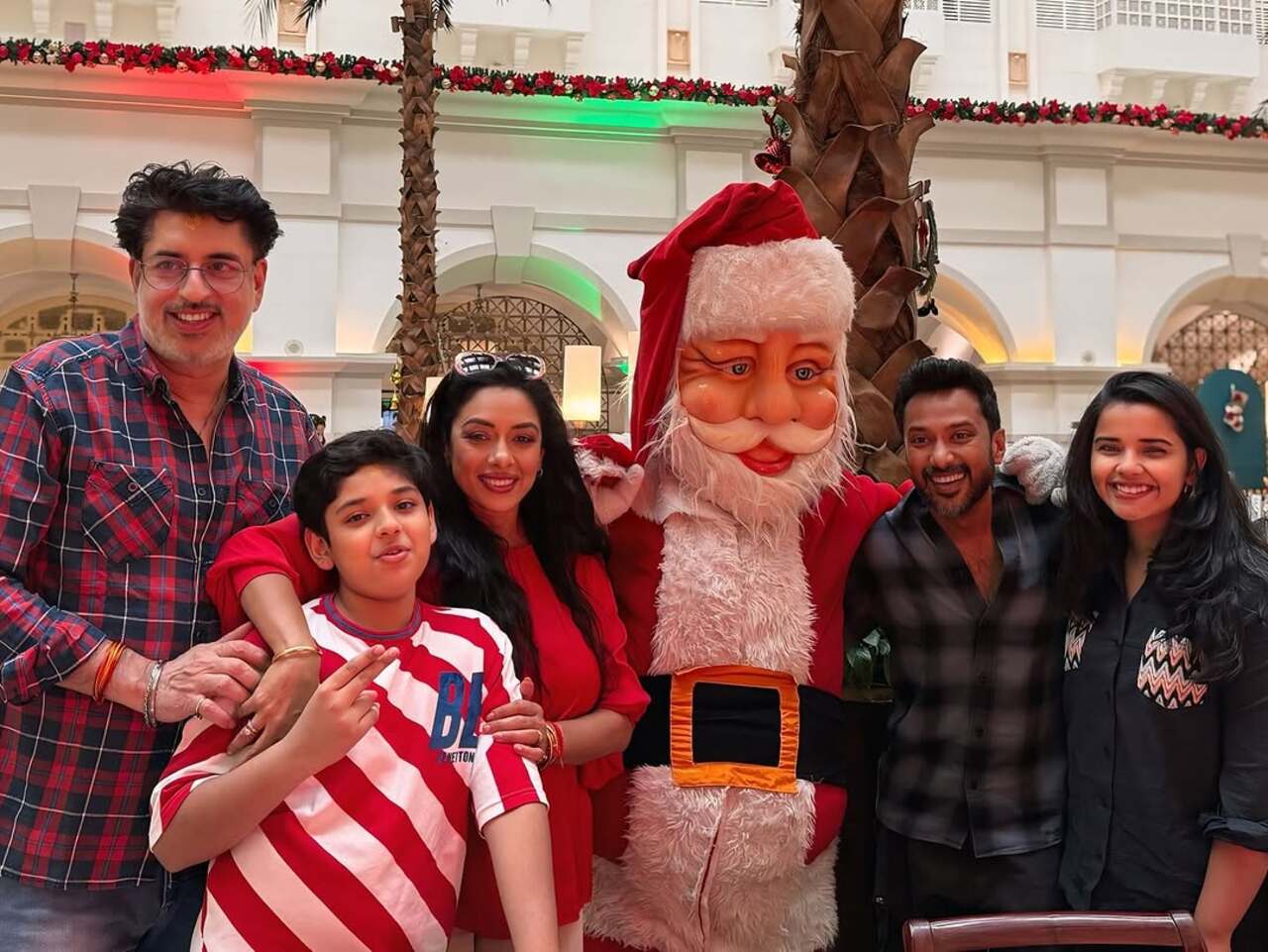 Yet another trip—Rupali is big on enjoying getaways with her family