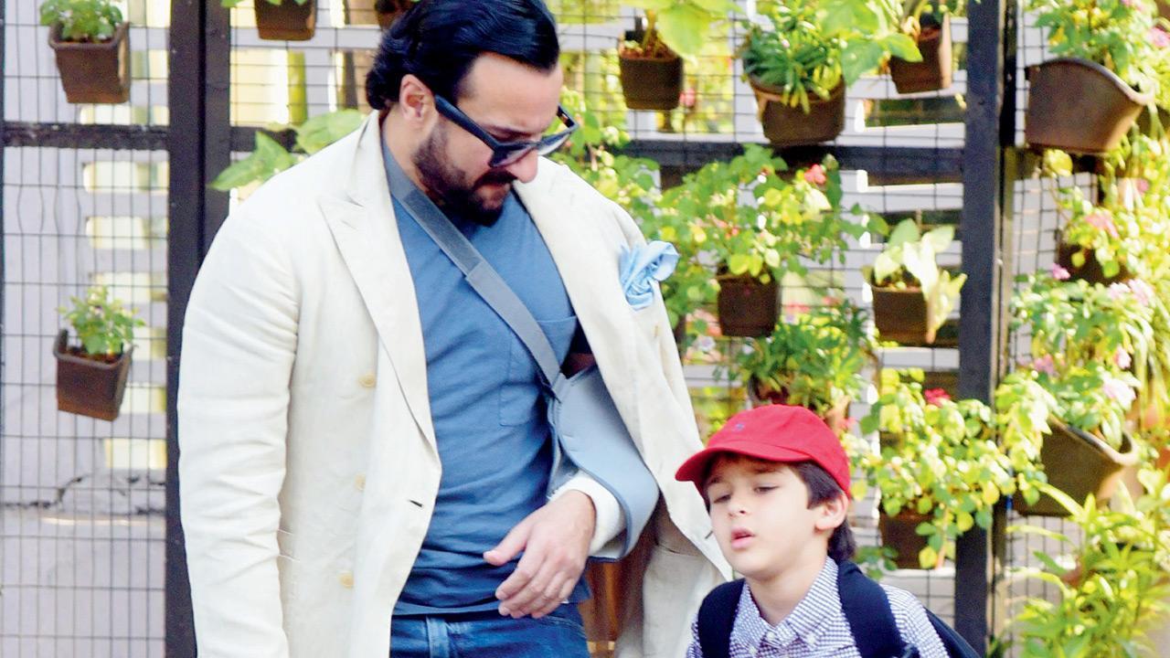 Saif Ali Khan attack case | Papa ke saath jaaunga: Taimur