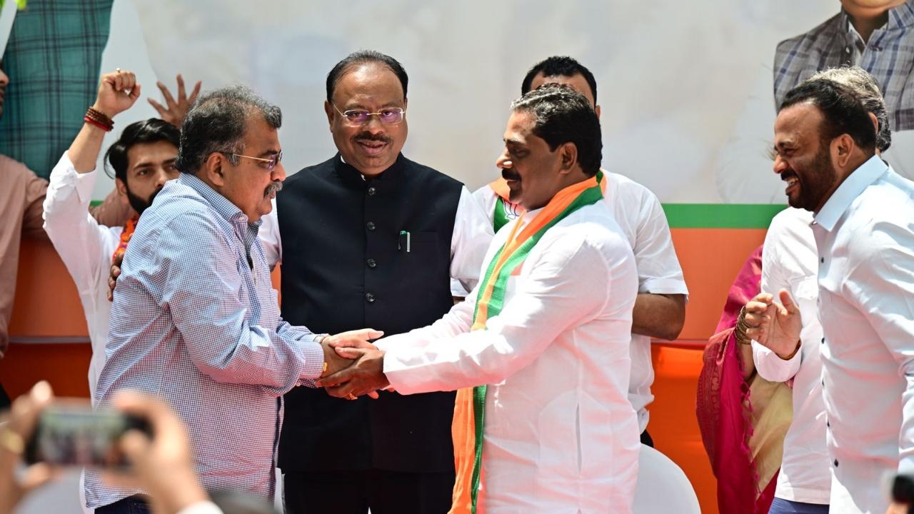 His family is rooted in Congress tradition. Thopte is the son of party veteran Anantrao Thopte, who had represented Bhor six times and was an archrival of NCP (SP) chief Sharad Pawar. Thopte resigned from the party last week