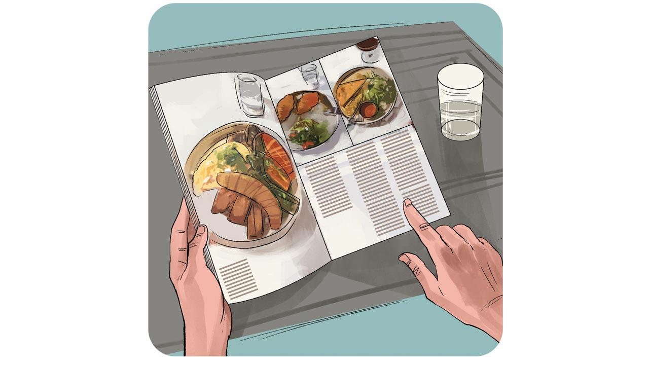 Menu design:  The silent salesperson