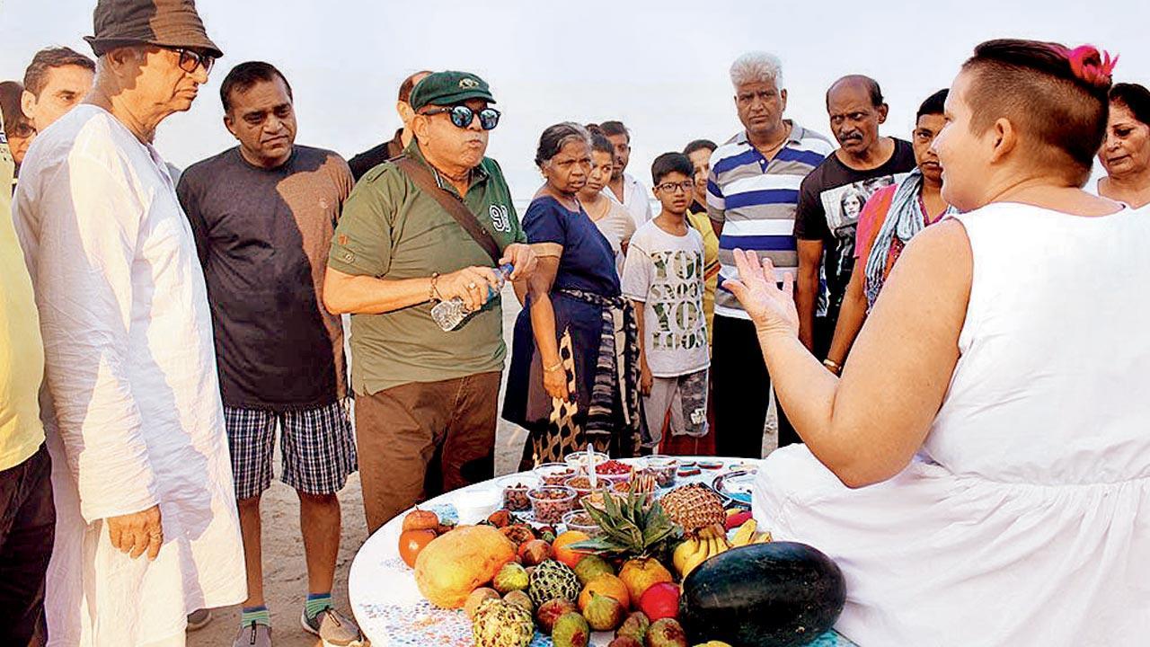 Catch this Serbian artiste's performance art workshop in Kanjurmarg