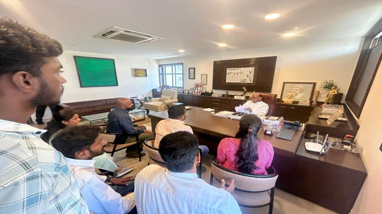 Sharad Pawar to write to CM as MPSC aspirants meet NCP (SP) chief, demand more vacancies