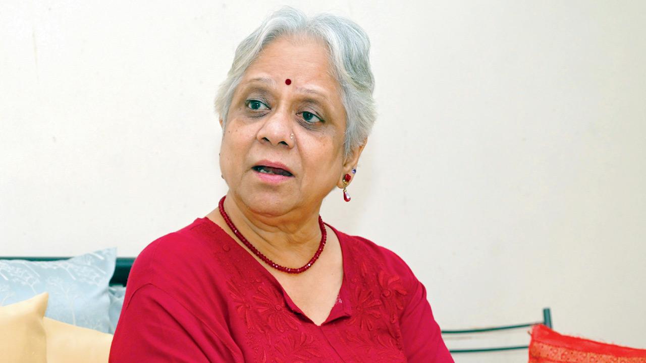 Sharada Limaye, resident of Om Mahant Society at Navpada, Vile Parle East