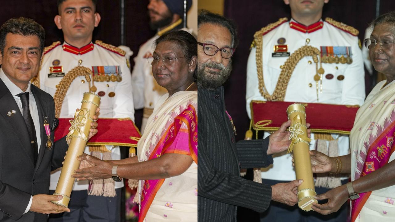 Padma Awards 2025 ceremony: Arijit Singh, Shekhar Kapur, and others honoured