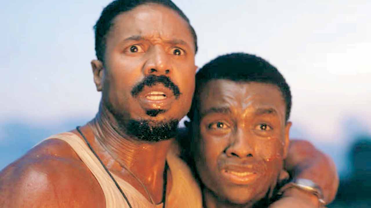 A still from Ryan Coogler’s horror adventure film Sinners