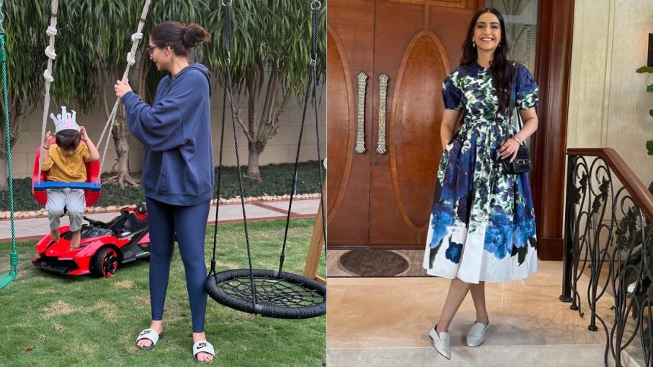 Sonam Kapoor spends ‘unexpected week off’ with her ‘baby boy’ Vayu