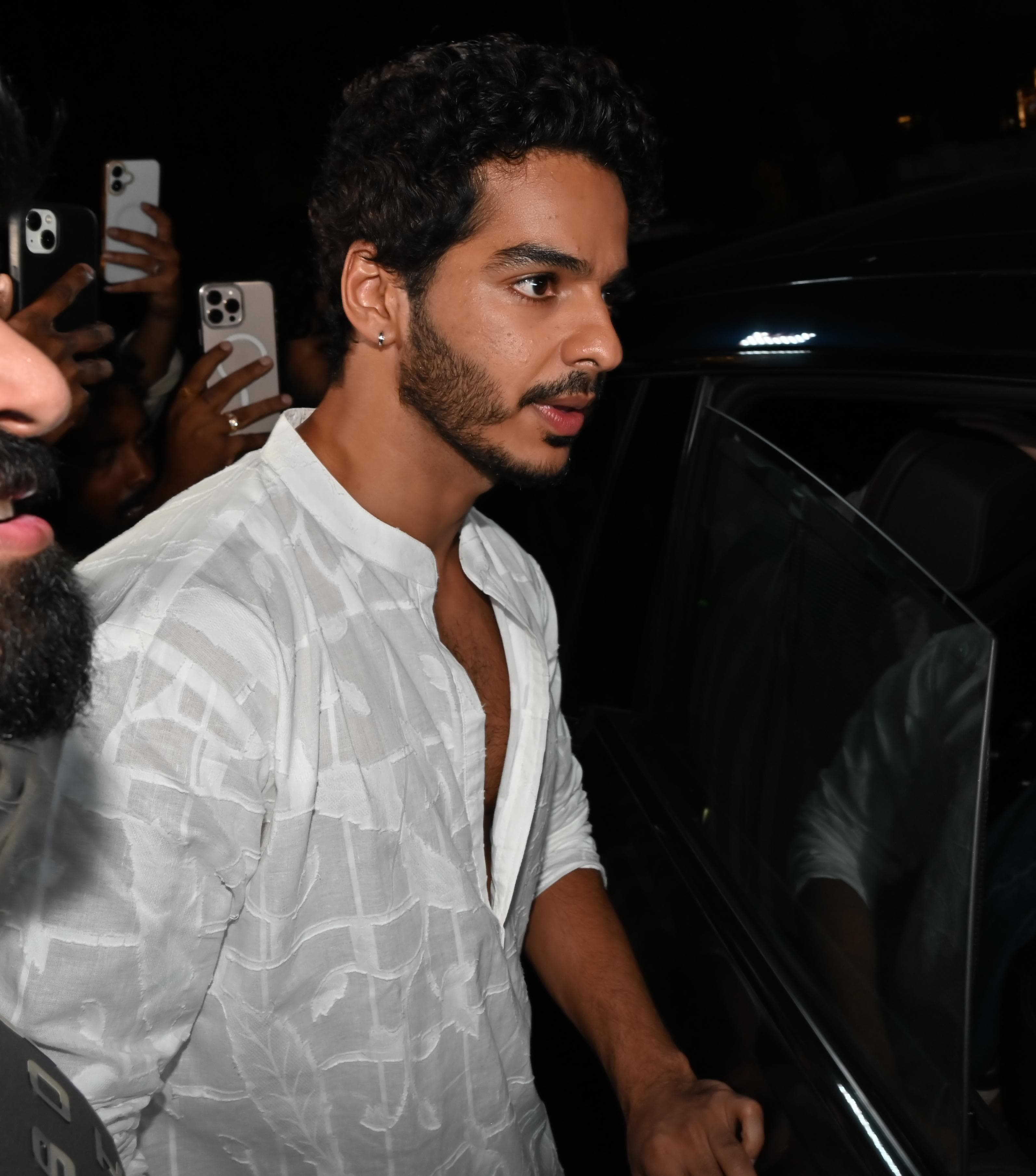 Ishaan Khatter was also snapped in the city as he went out and about