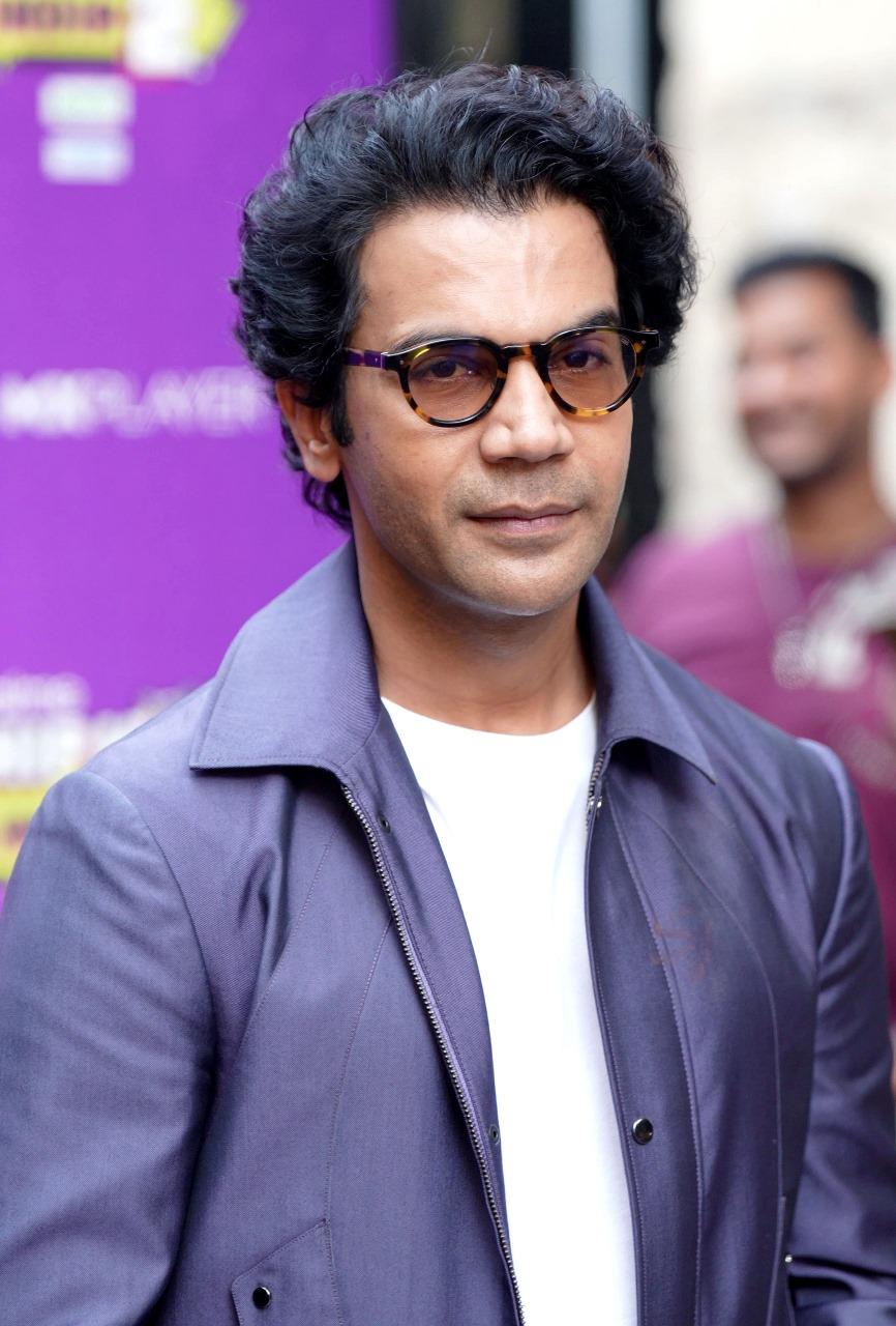 Rajkummar Rao was snapped as he went out and about in the city